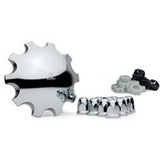 Alcoa Front 10 Hole Hub Pilot Front Cover Kit Interlocking Clamp System For 33mm Lug Nuts