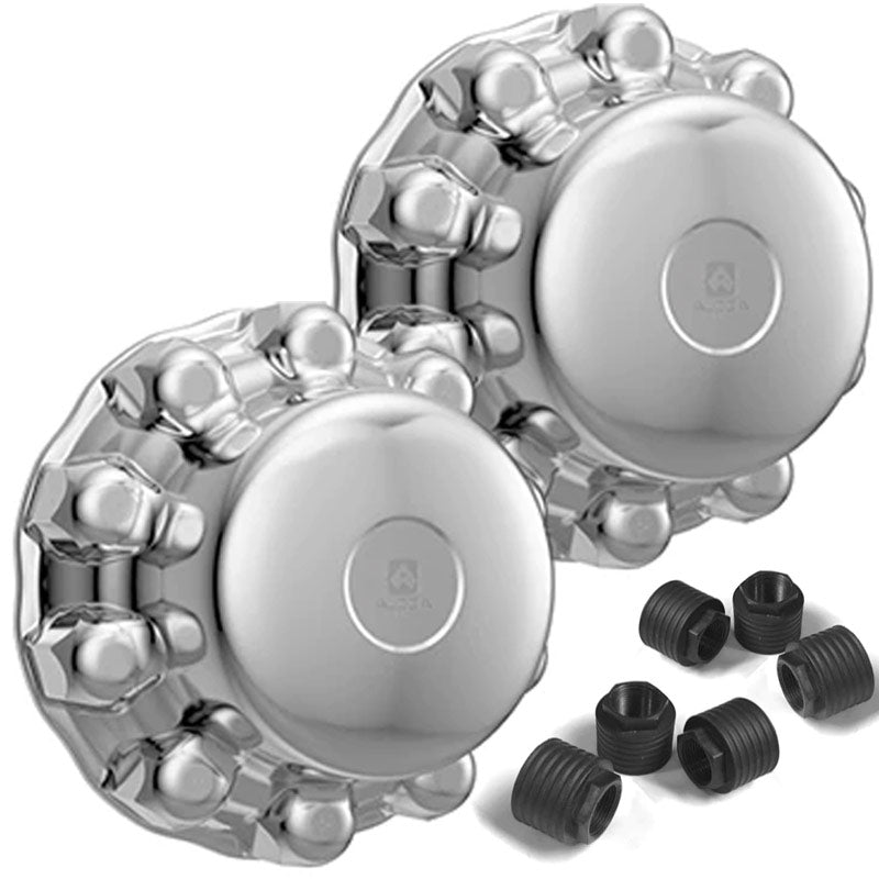 Pair of 2 Alcoa One Piece Rear 10 Hole Hub Pilot 10x285mm